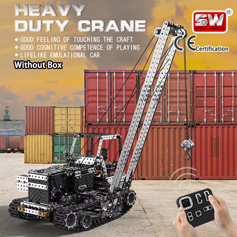 Diy Electric Car - DIY Metal RC Crane Electric Hoist