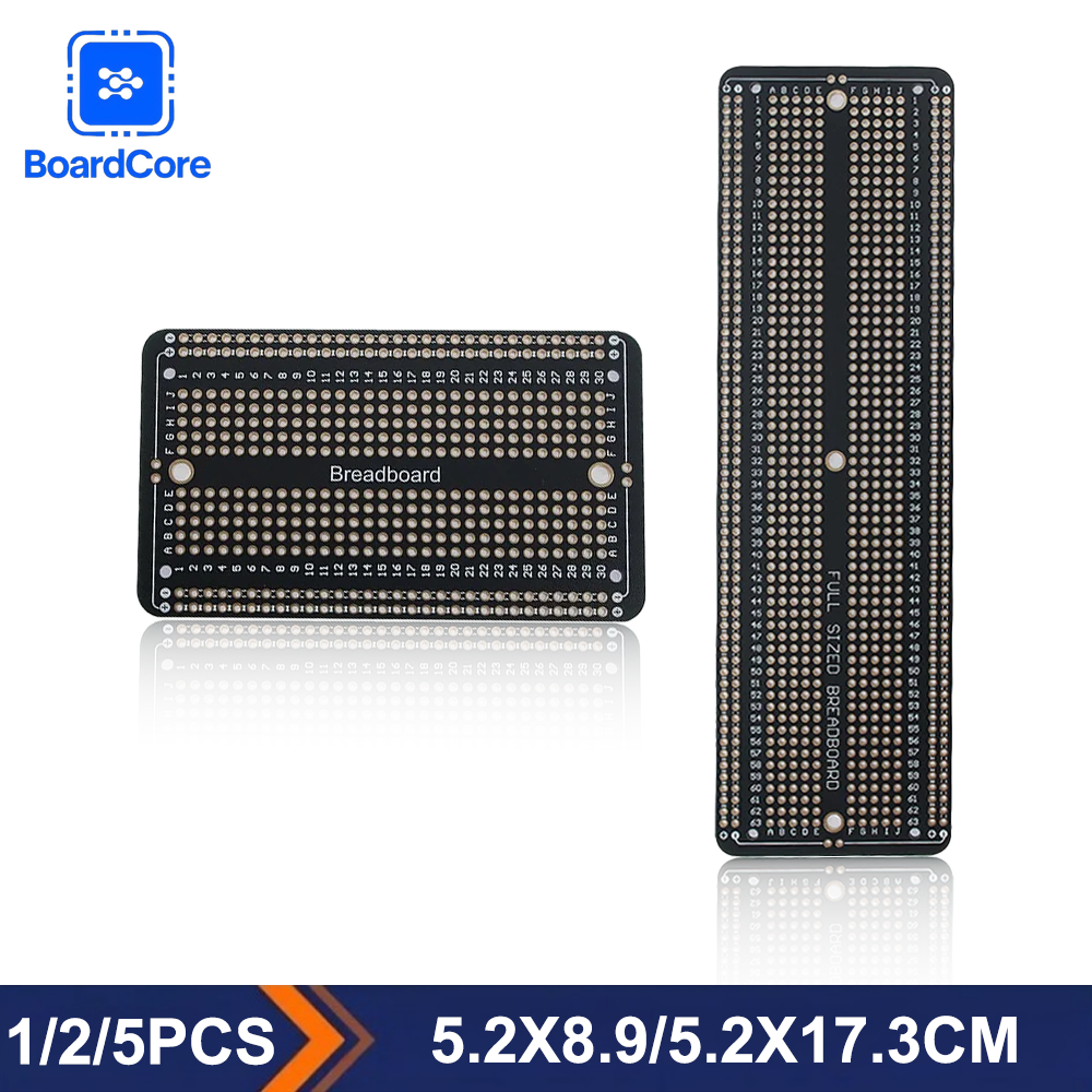 Diy Electronics Repair Kit - 1/2/5Pcs Standard Permanent Solder Breadboard PCB