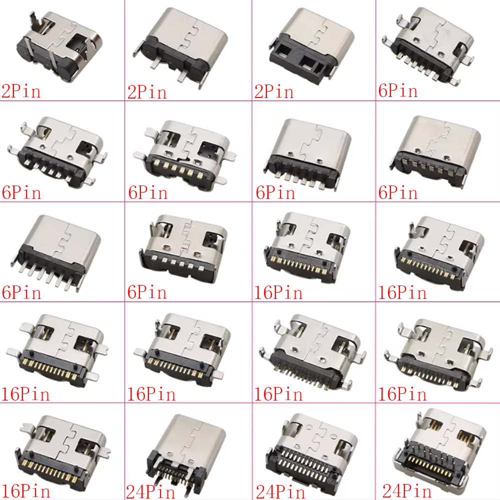 Smd Solder Paste - 10Pcs USB Connector Type C Female