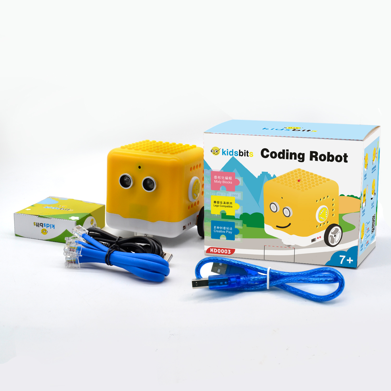 Diy Lego Electronics - Keyestudio Kidsbits Coding Robot for Arduino