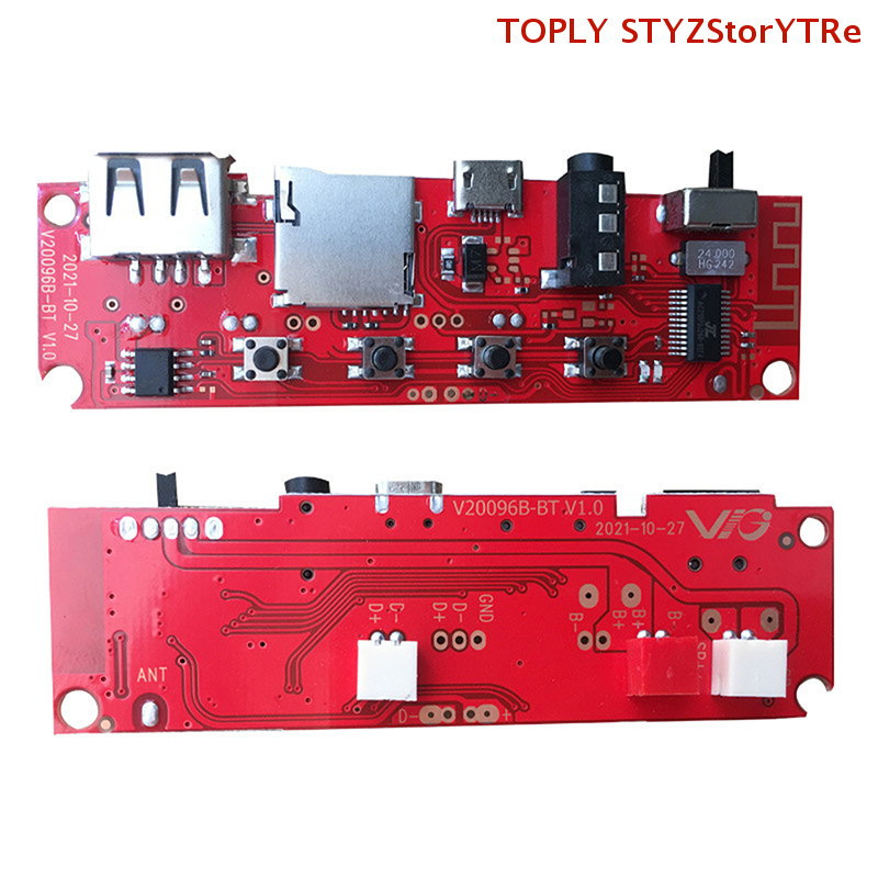 Diy Electronics Audio - 1PC Bluetooth Audio Circuit Board With
