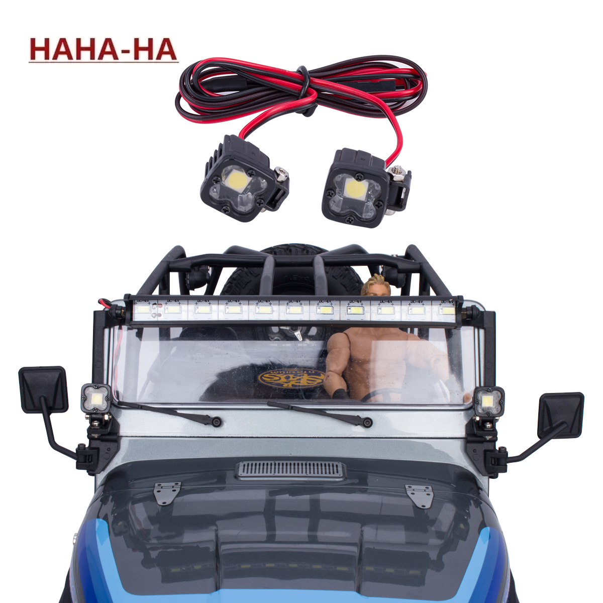 Diy Electric Car - RC Car Square Bright LED Top