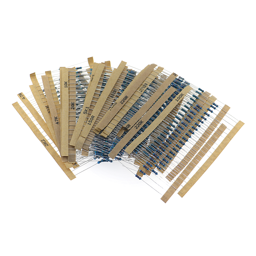 600pcs/lot 30Values* 20pcs 1%  – Resistor Kit 1 4W recenzja i cena