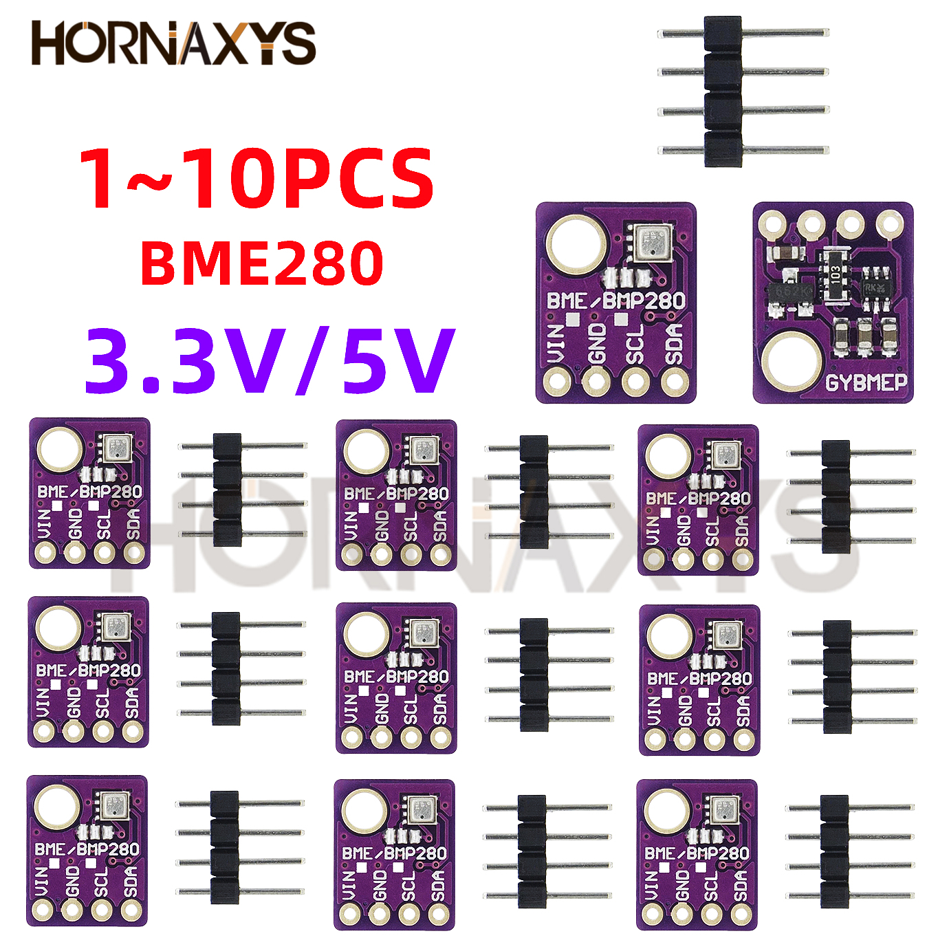 1-10PCS/BME280 5V 3.3V Digital – Bme280 Humidity Sensor recenzja i cena
