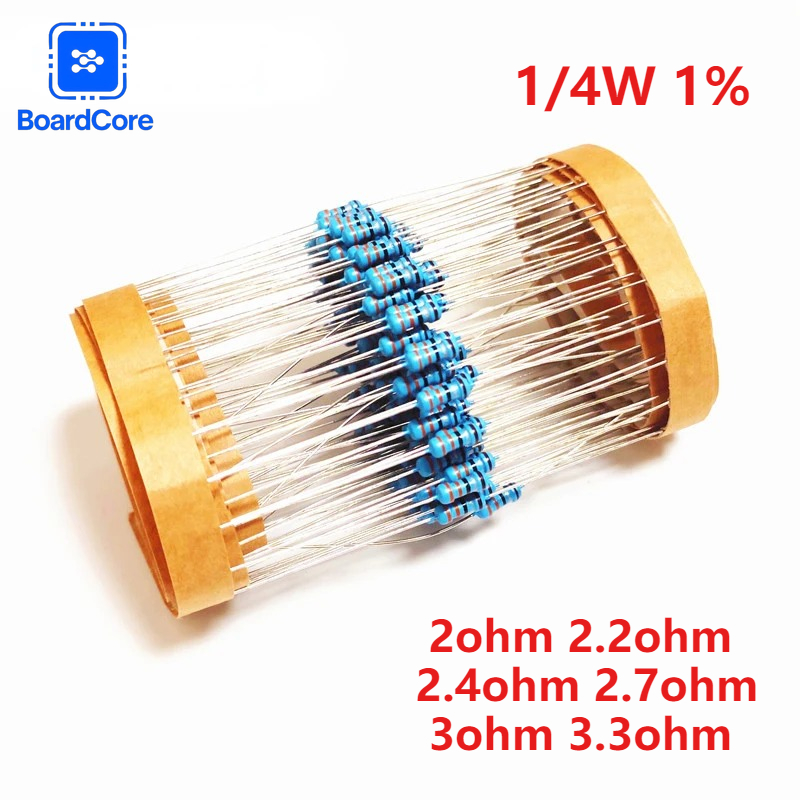 100/120PCS 1/4W 1% Metal Film  – Resistor Kit 1 4W recenzja i cena