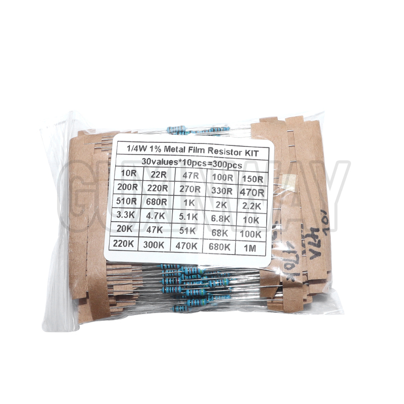 1/4W 1% Metal Film Resistor KI – Resistor Kit 1 4W recenzja i cena