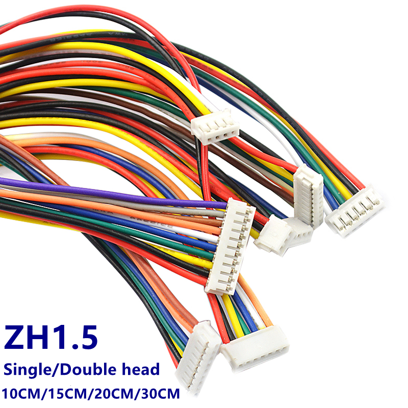 10PCS ZH 1.5mm Wire Cable Conn – Diy Electronics Wire recenzja i cena
