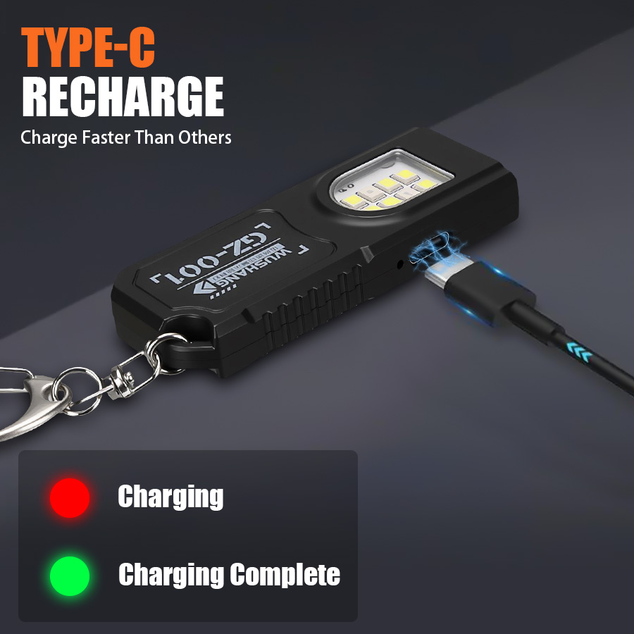 Powerful Mini COB LED Keychain – Diy Lamp Electronics recenzja i cena