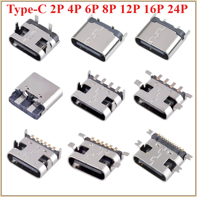 10Pcs USB Connector Type C Fem – Smd Solder Paste recenzja i cena