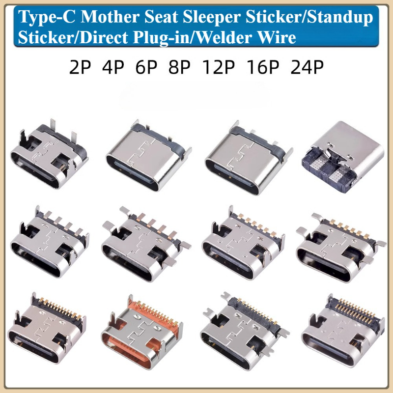 10Pcs USB Connector Type C Fem – Smd Solder Paste recenzja i cena
