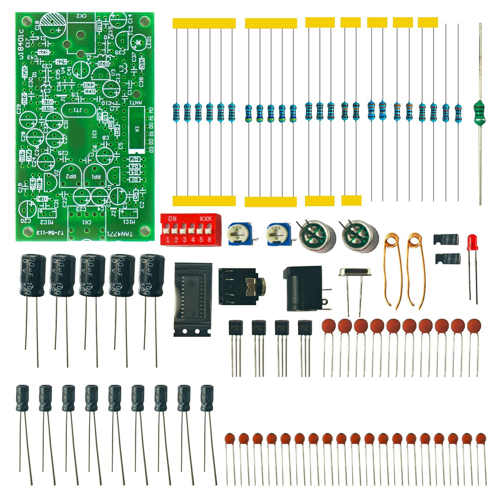 FM Transmitter Kit for DIY Ele – Diy Electronics Audio recenzja i cena