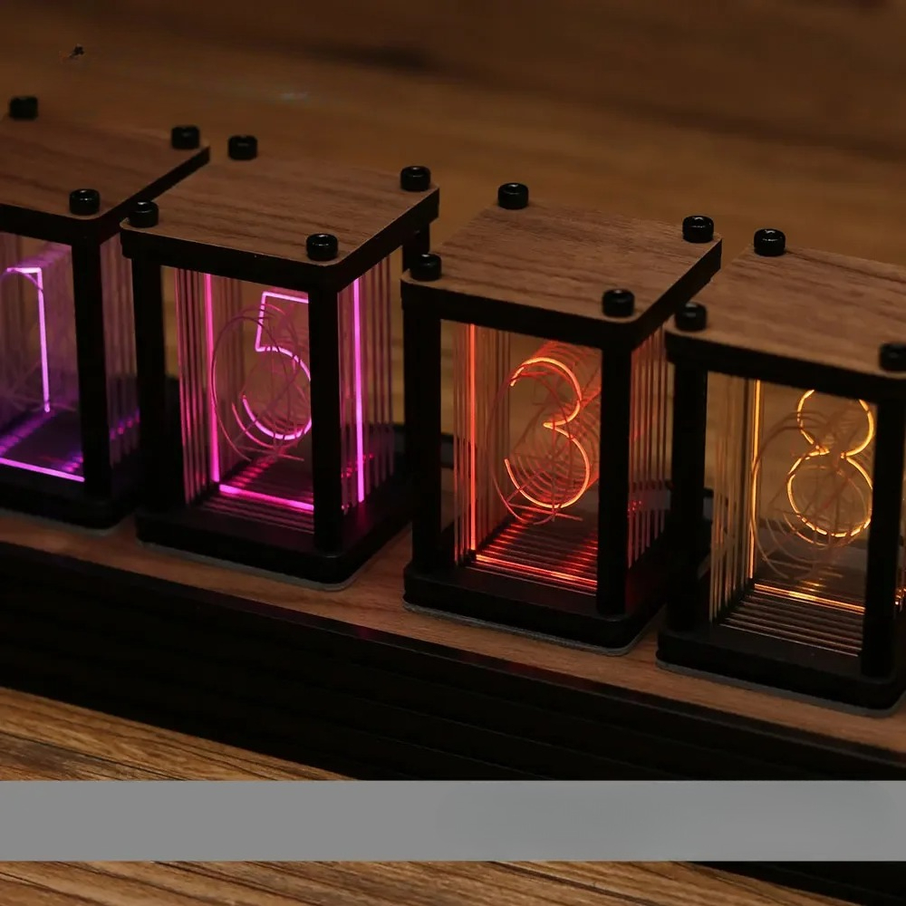 RGB Nixie Tube Clock DIY Table – Diy Electronics Ideas recenzja i cena