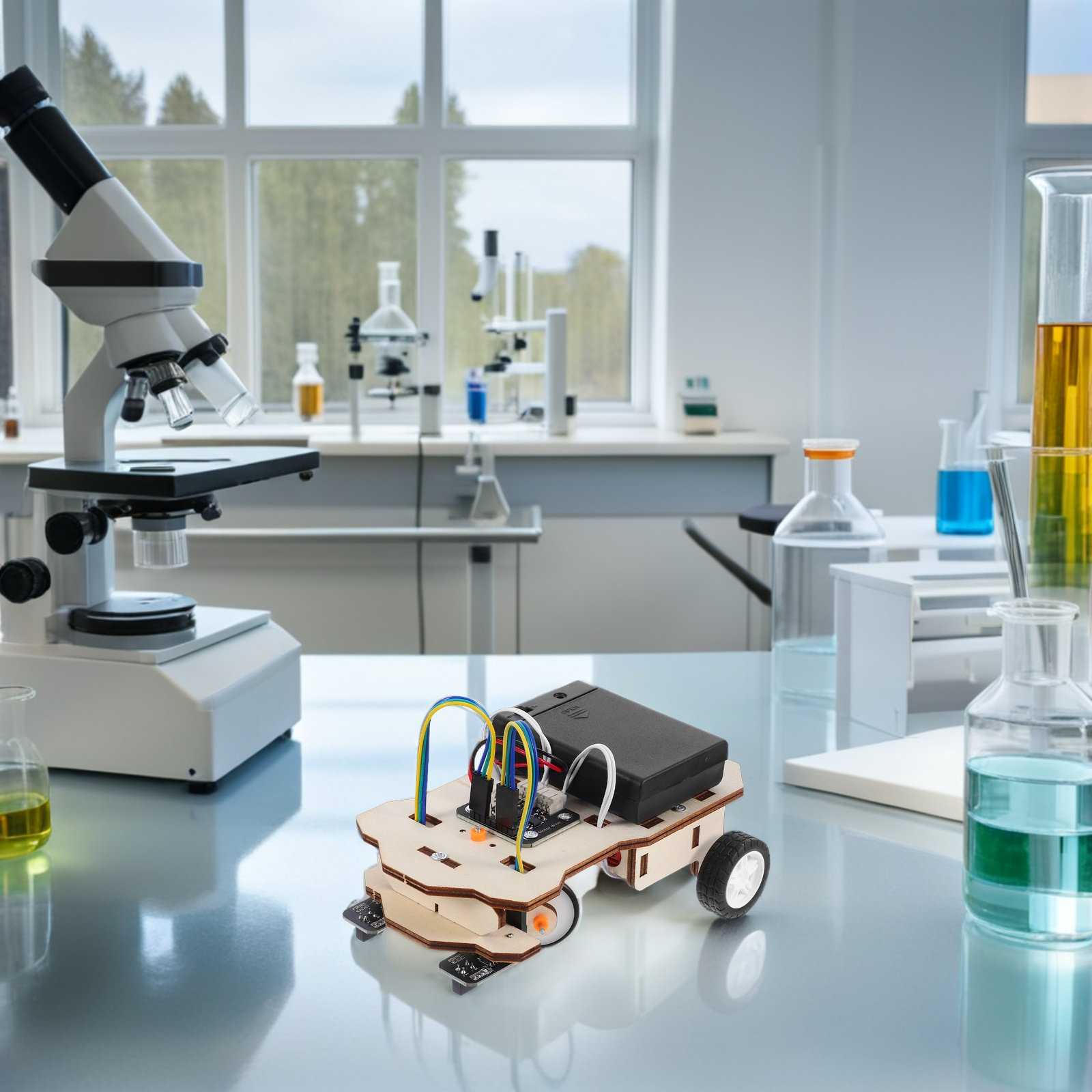 1Set Stem DIY Line Following C – Diy Electric Car recenzja i cena