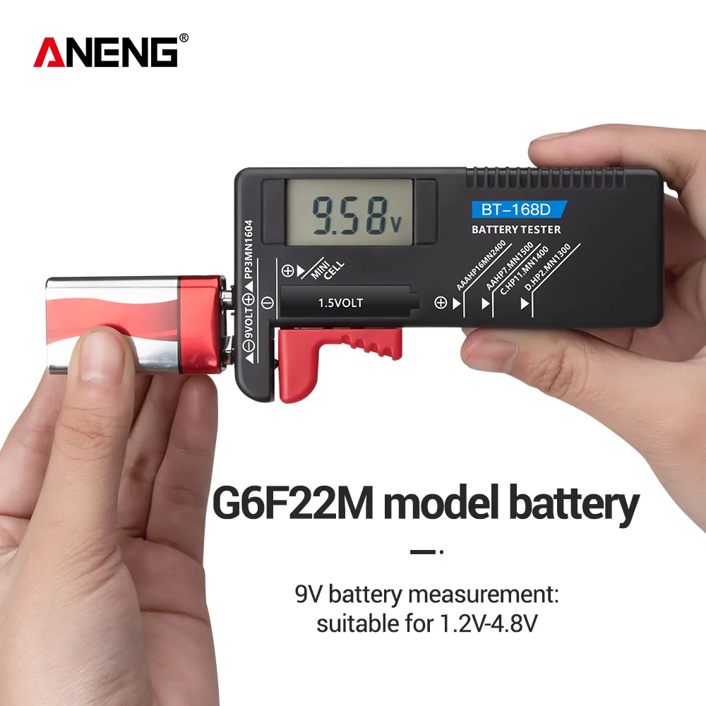 Digital Battery Tester ANENG B – Diy Electronics Test Equipment recenzja i cena
