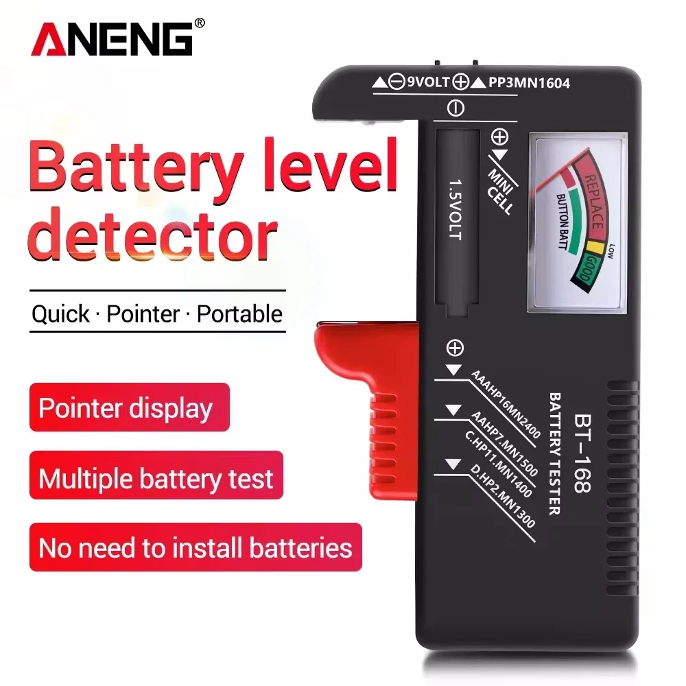 ANENG BT-168 Digital Battery T – Diy Electronics Test Equipment recenzja i cena