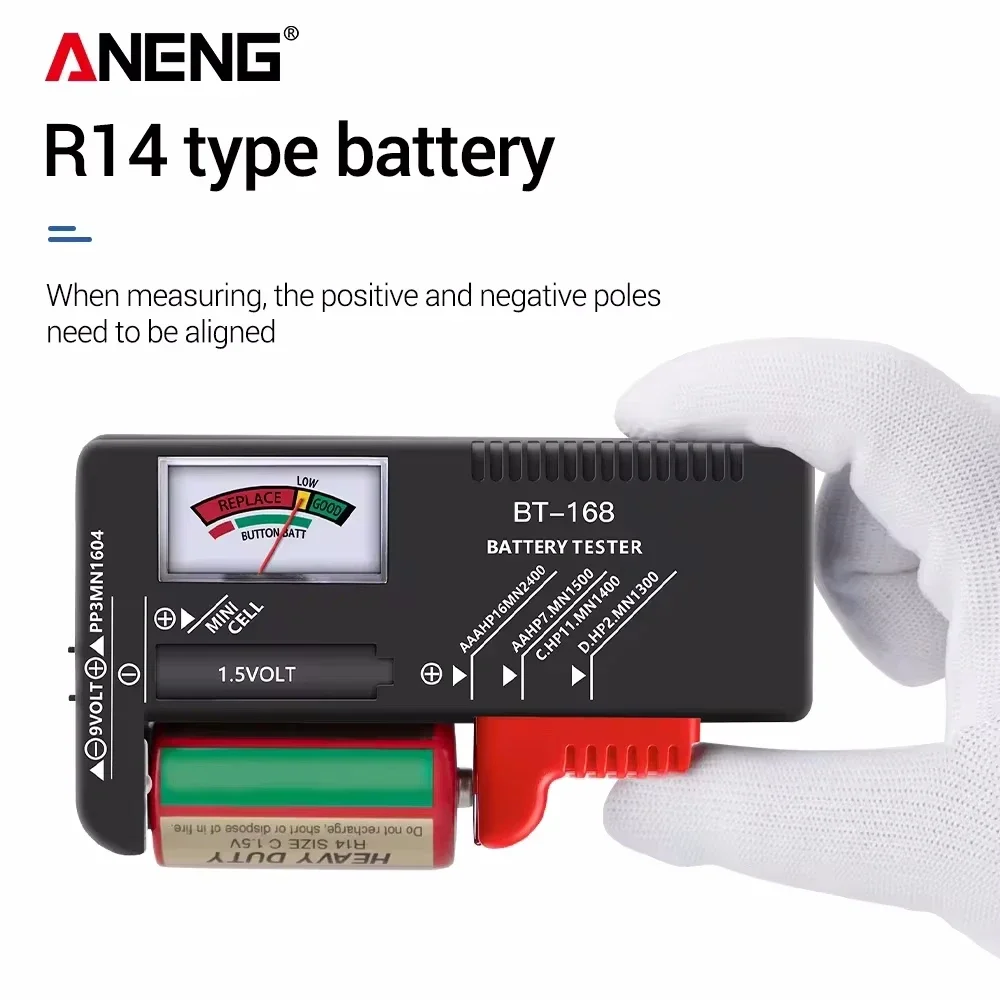 ANENG BT-168 Digital Battery T – Diy Electronics Test Equipment recenzja i cena