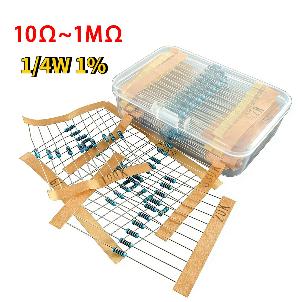 Metal Film Resistor Assortment – Resistor Kit 1 4W recenzja i cena