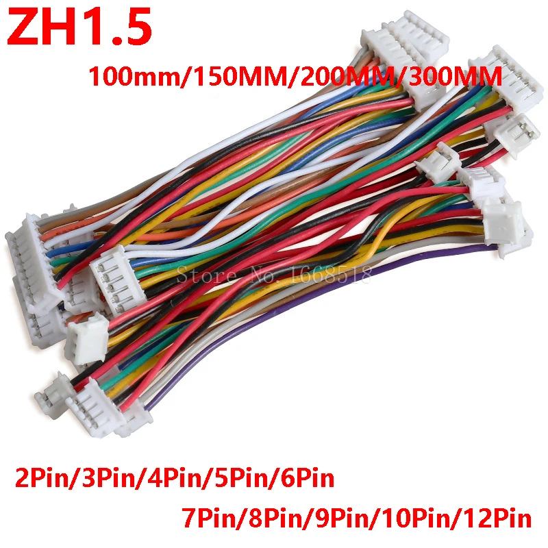 10PCS ZH 1.5mm Wire Cable Conn – Diy Electronics Wire recenzja i cena