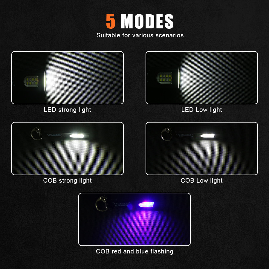 Multifunctional Keychain Flash – Diy Lamp Electronics recenzja i cena