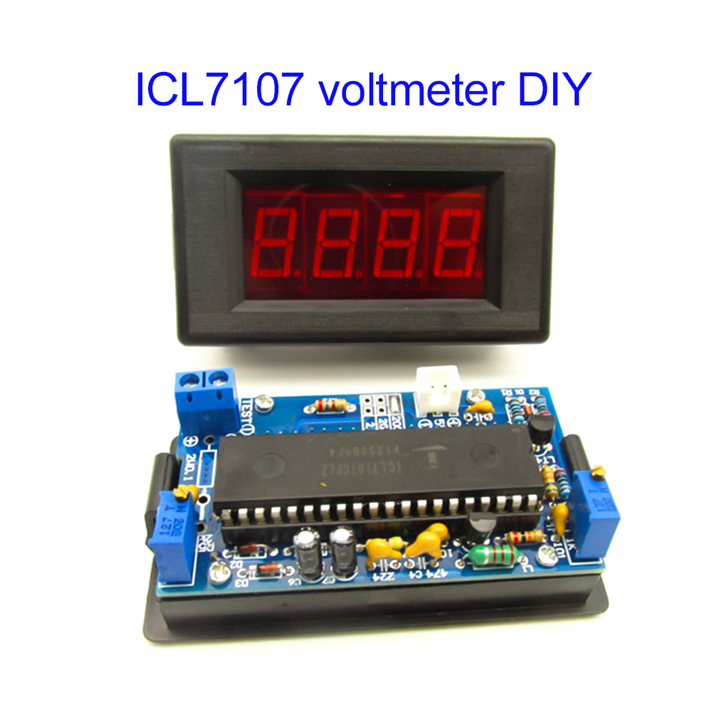 ICL7107 Voltmeter DIY Kit Part – Diy Electronics Repair Kit recenzja i cena