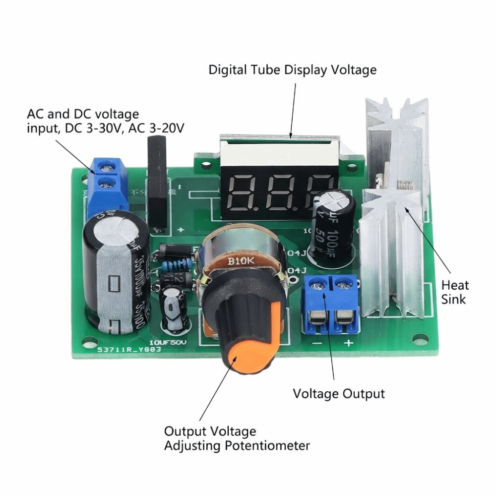 LM317 Voltage Regulator Module – Lm317 Voltage Regulator recenzja i cena
