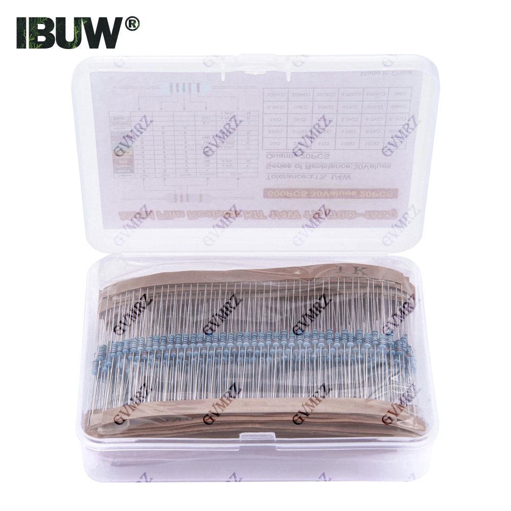 600PCS 30Values 1/4W Metal Fil – Diy Electronics Repair Kit recenzja i cena