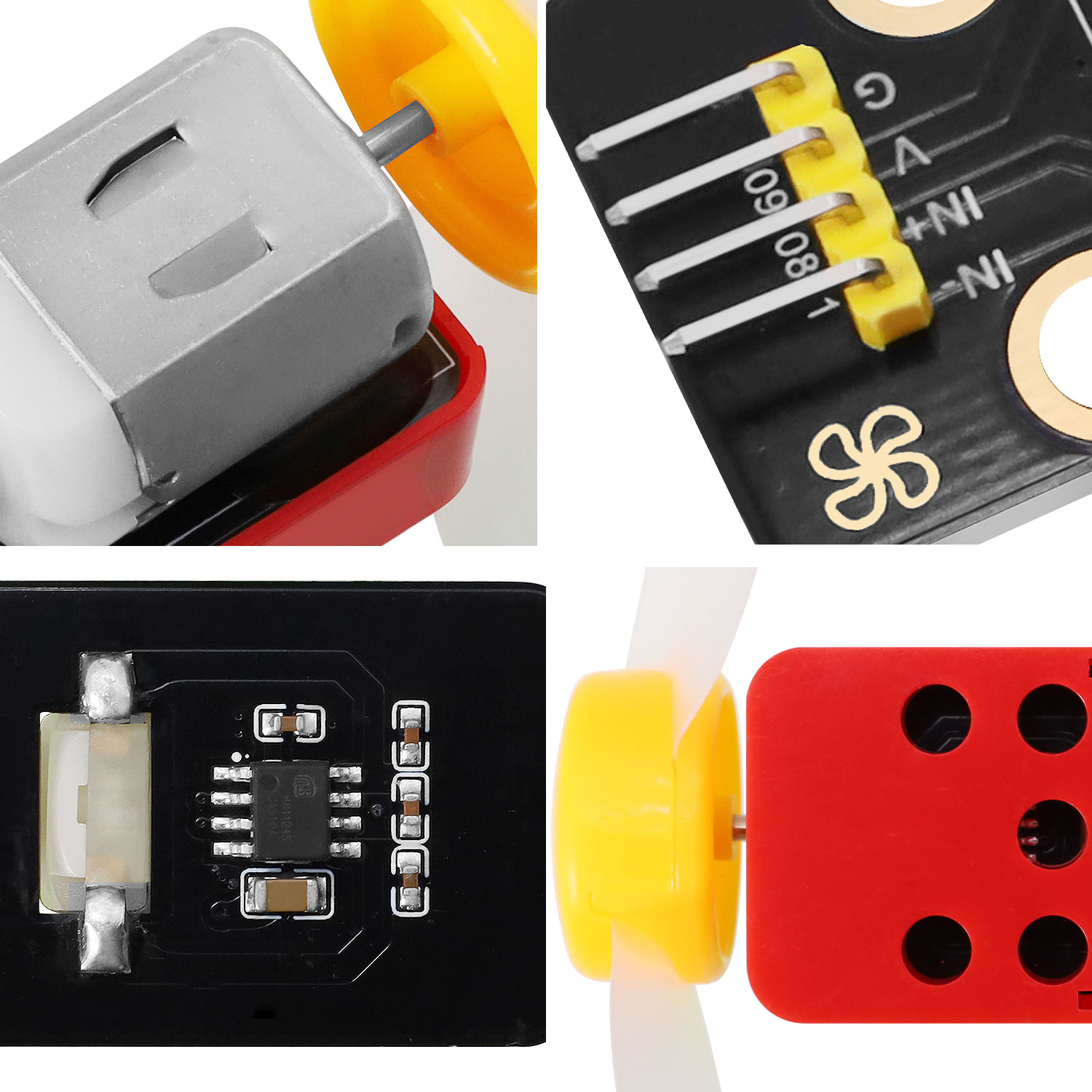 DC 3-6V 130 Motor Fan Module f – Diy Lego Electronics recenzja i cena