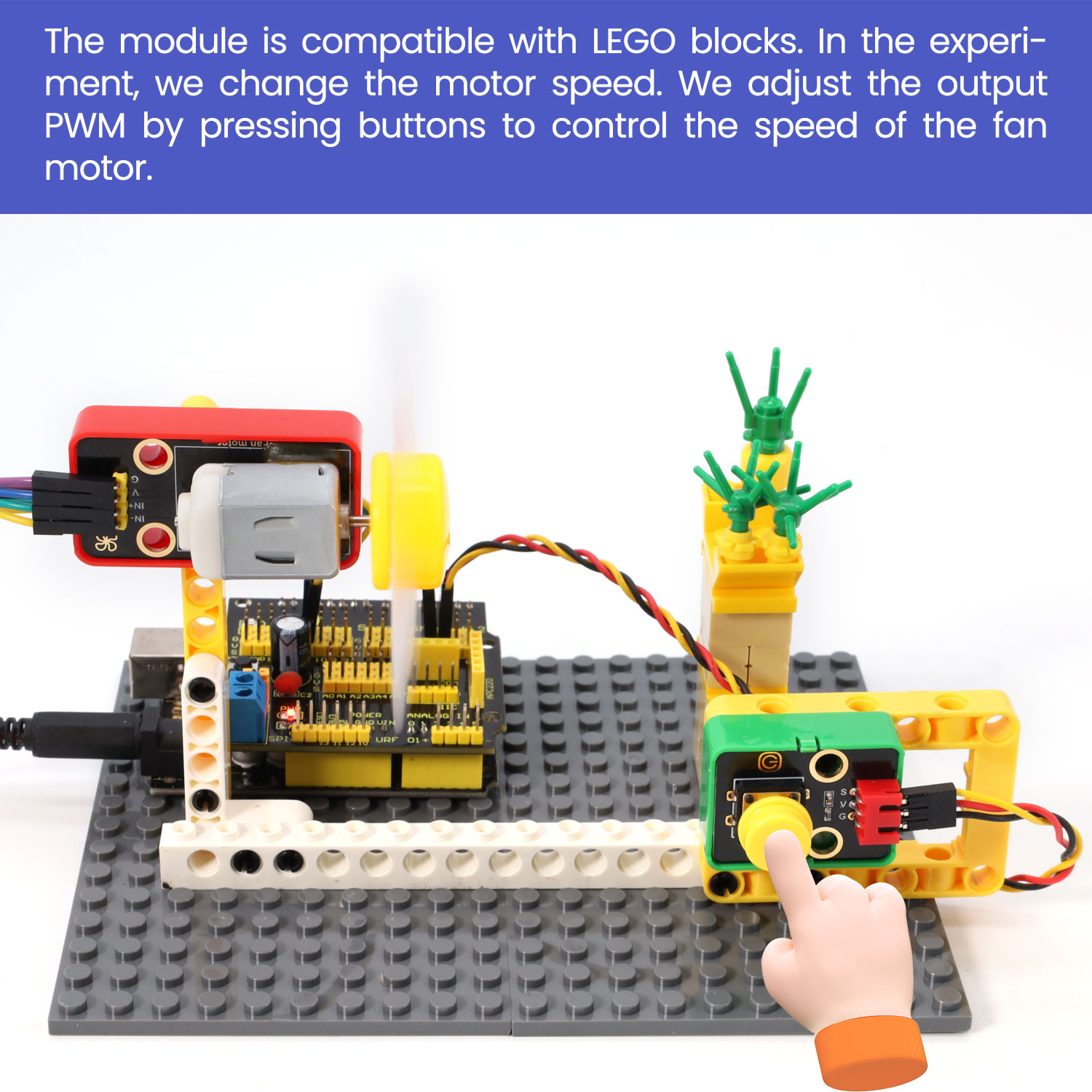 DC 3-6V 130 Motor Fan Module f – Diy Lego Electronics recenzja i cena