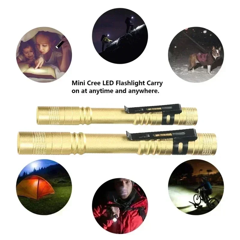 Portable Mini LED Pen Flashlig – Diy Lamp Electronics recenzja i cena