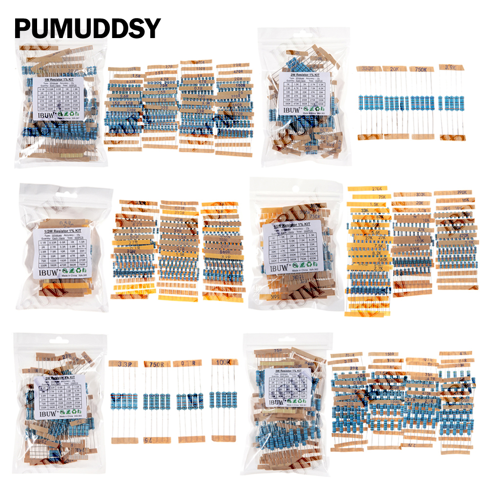 1/4W 1/2W 1W 2W 3W Resistance  – Resistor Kit 1 4W recenzja i cena