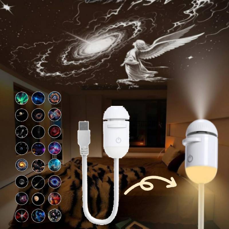 2-in-1 Mini Galaxy 360° Rotate – Diy Lamp Electronics recenzja i cena