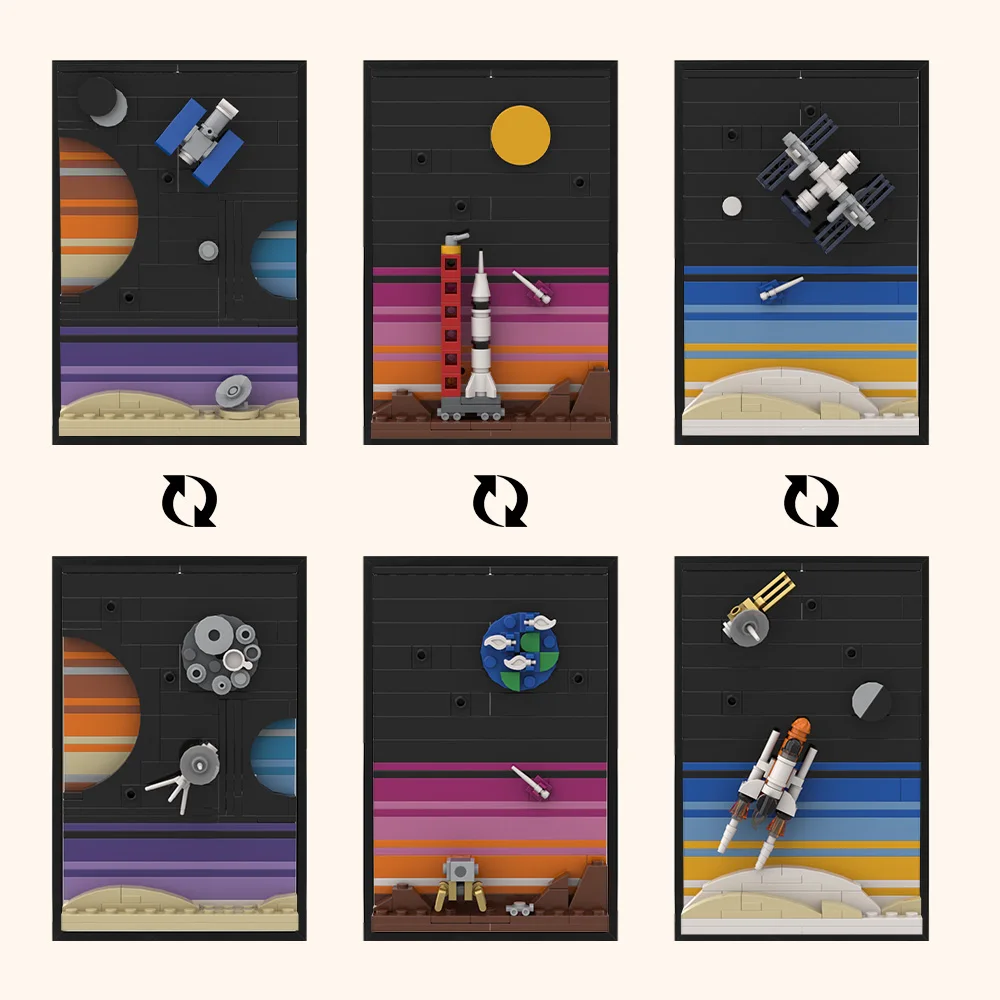 MOC Space Story Postcard Model – Diy Lego Electronics recenzja i cena