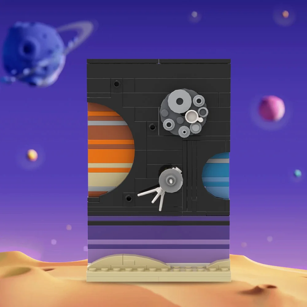 MOC Space Story Postcard Model – Diy Lego Electronics recenzja i cena