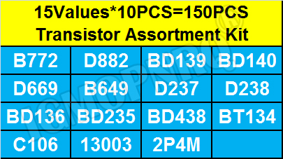 150PCS TO-126 Transistor Assor – Lm317 Voltage Regulator recenzja i cena