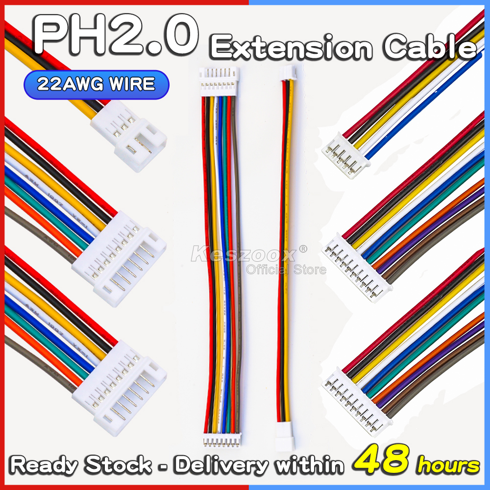 Keszoox JST PH2.0 Extension Wi – Diy Electronics Wire recenzja i cena