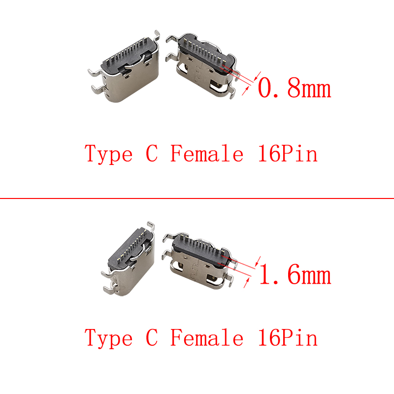 10Pcs USB Type C Female 16 Pin – Smd Solder Paste recenzja i cena