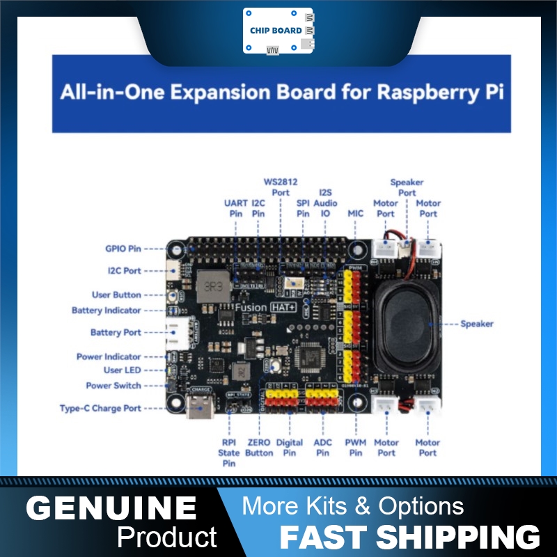 SunFounder Fusion HAT+: Raspbe – Raspberry Pi Zero recenzja i cena