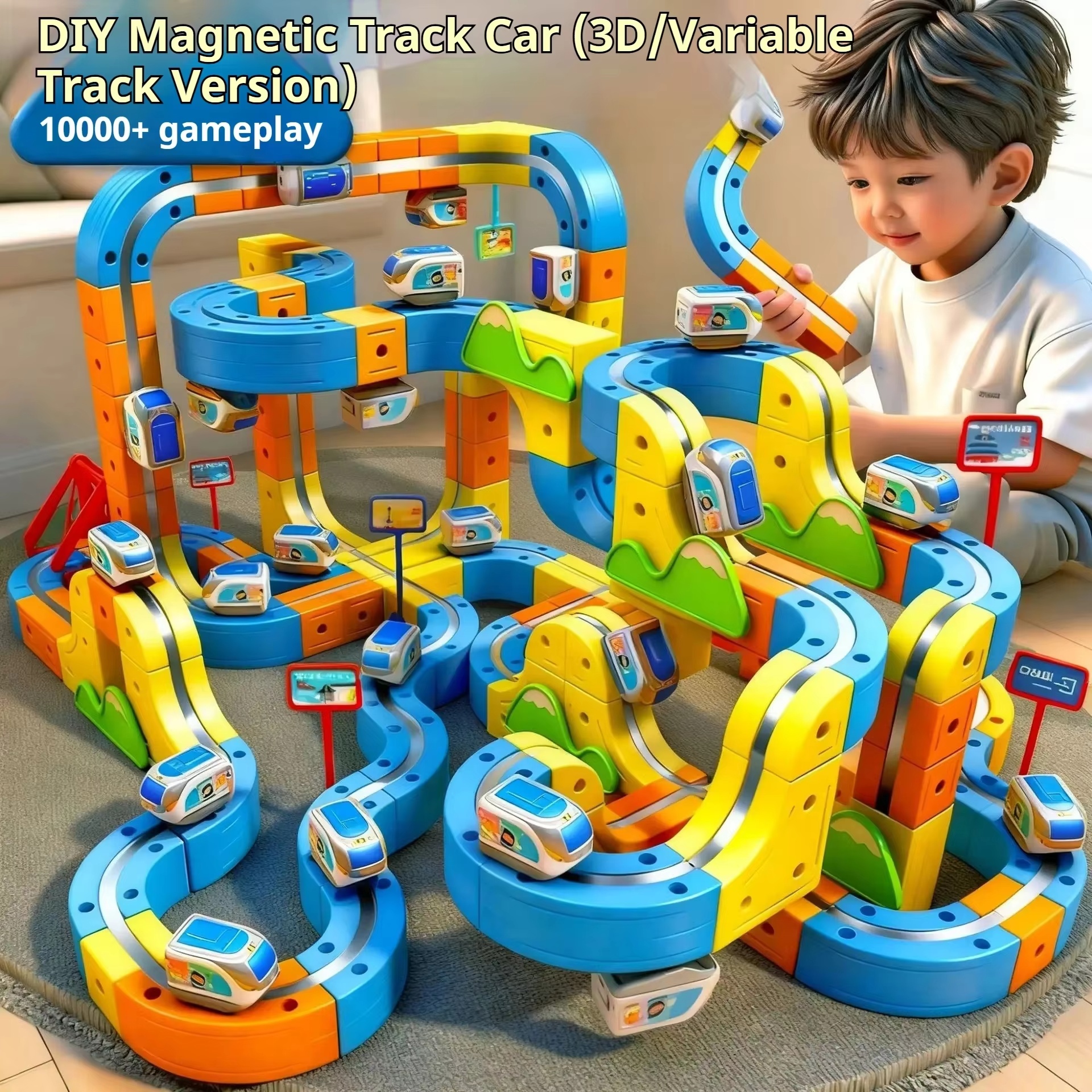 Magic Transforming Magnetic Cu – Diy Electric Car recenzja i cena