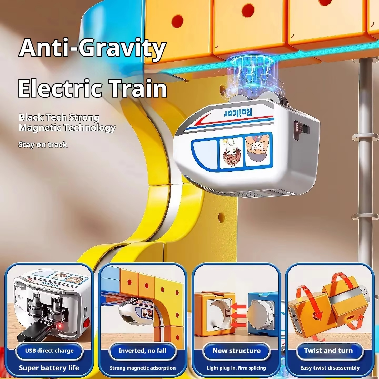 Magic Transforming Magnetic Cu – Diy Electric Car recenzja i cena