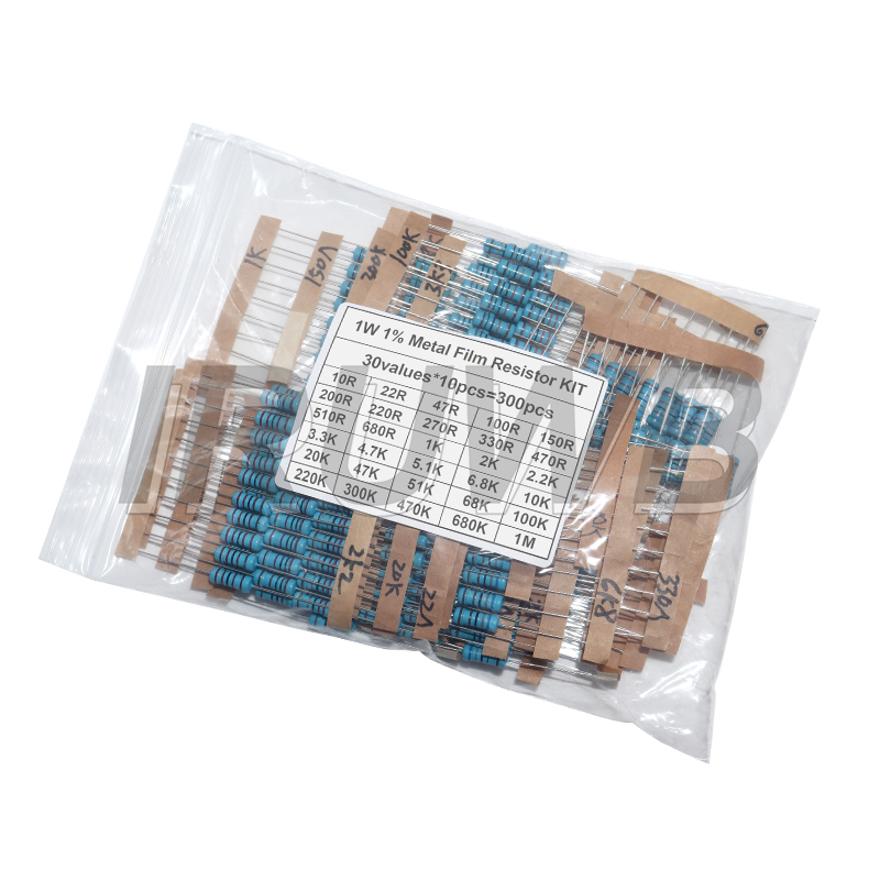 300PCS 1/4W 1/2W 1W Resistance – Resistor Kit 1 4W recenzja i cena