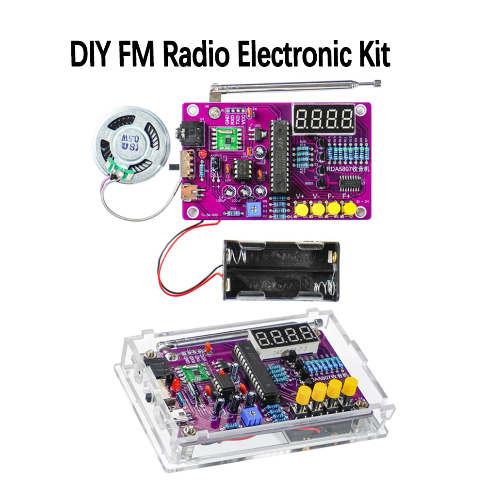 DIY FM Radio Electronic Kit 87 – Diy Electronics Repair Kit recenzja i cena