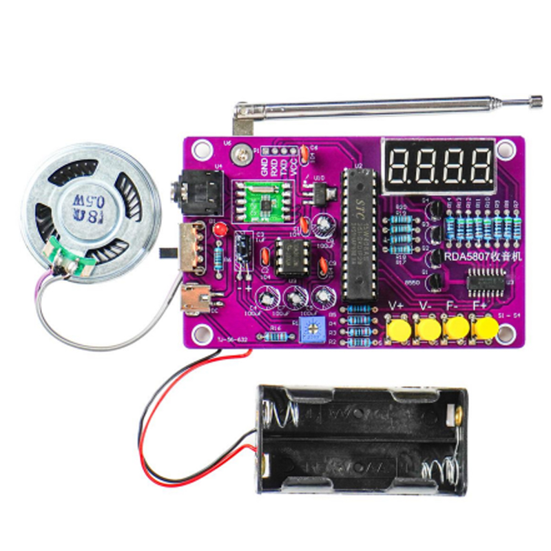 DIY FM Radio Electronic Kit 87 – Diy Electronics Repair Kit recenzja i cena
