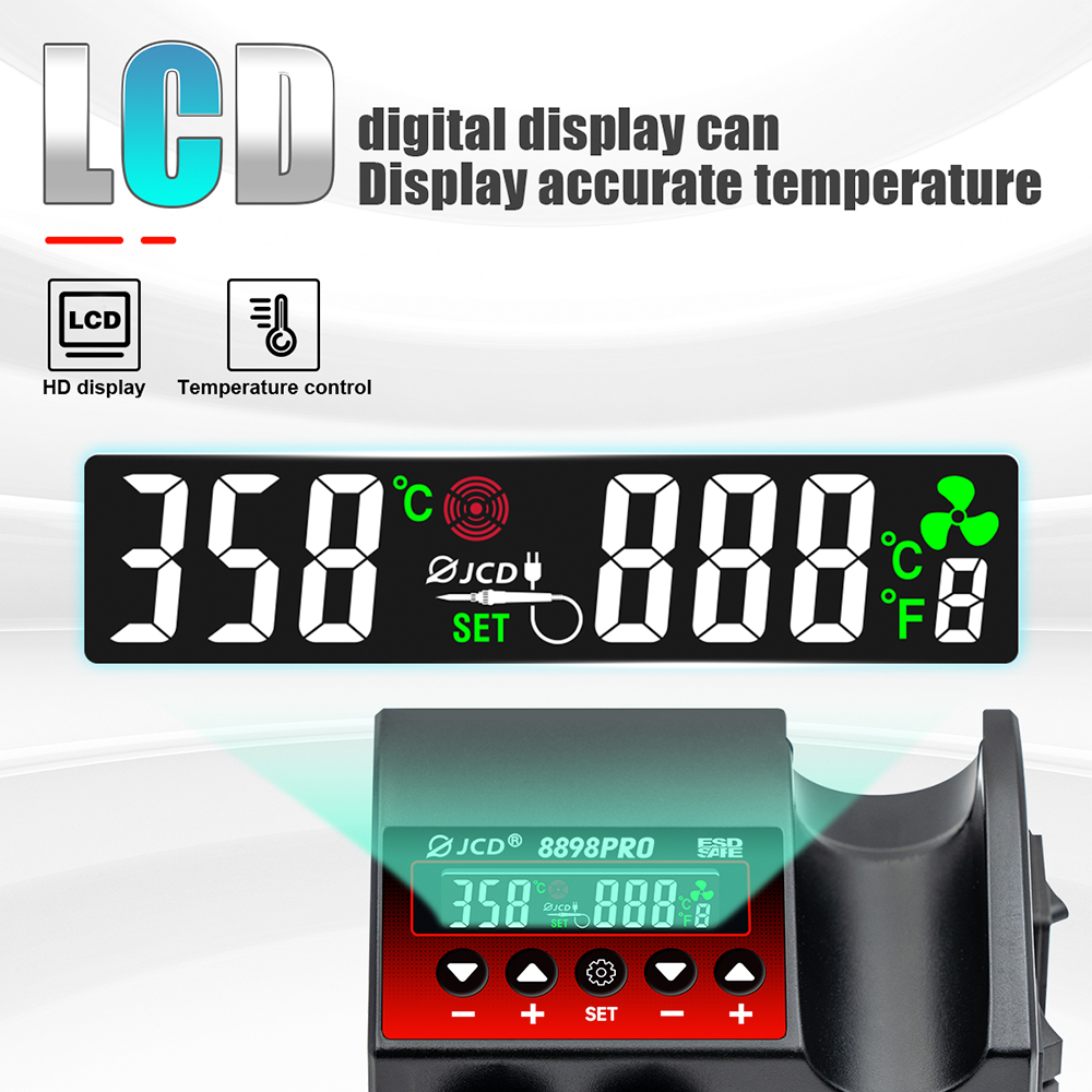 JCD 8898Pro Soldering Station  – Smd Solder Paste recenzja i cena