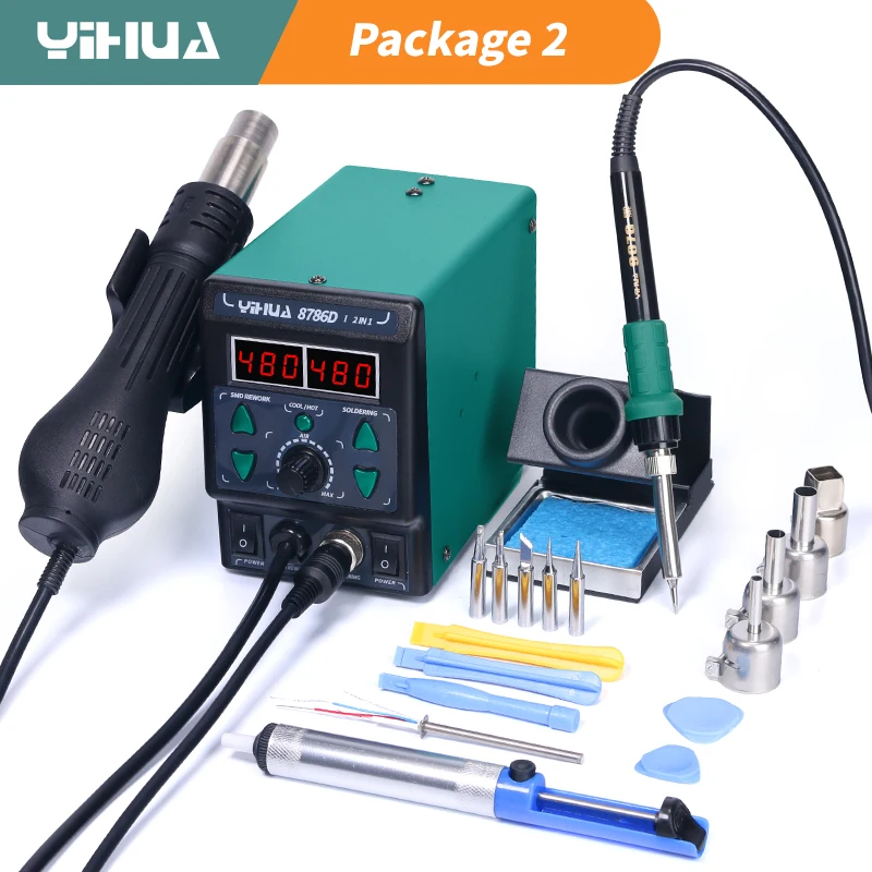 YIHUA 8786D Soldering Iron Hot – Smd Solder Paste recenzja i cena