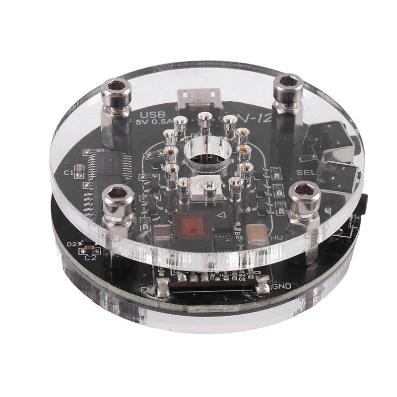 IN-12 Nixie Clock RGB Audio El – Diy Electronics Audio recenzja i cena