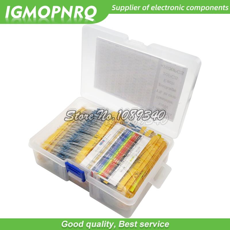 130Values 1/4W 1/2W 1/6W 1W 2W – Resistor Kit 1 4W recenzja i cena