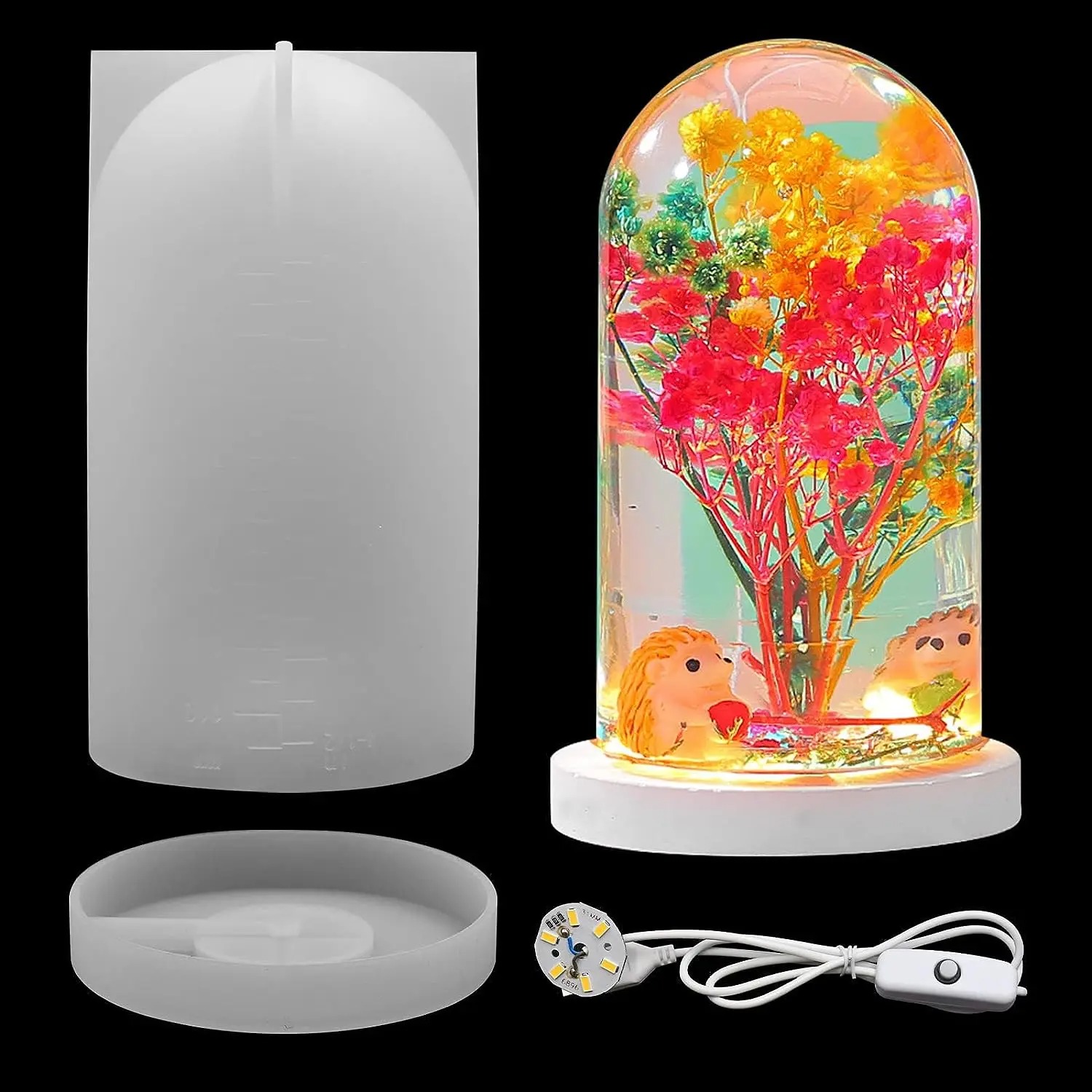 DIY Crystal Epoxy Resin Mold L – Diy Lamp Electronics recenzja i cena