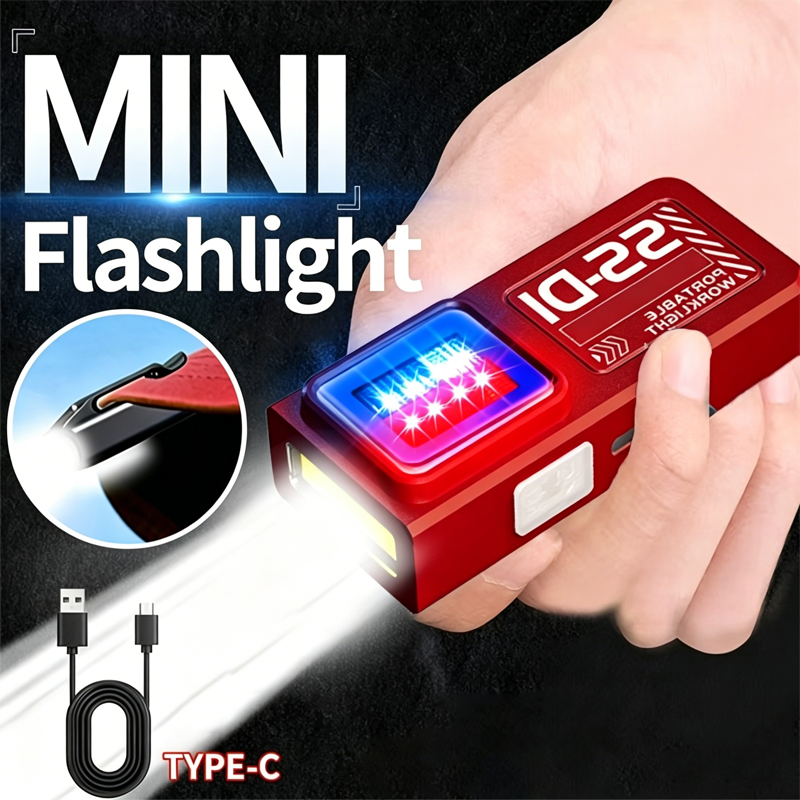 1/2PCS Mini COB LED Flashlight – Diy Lamp Electronics recenzja i cena