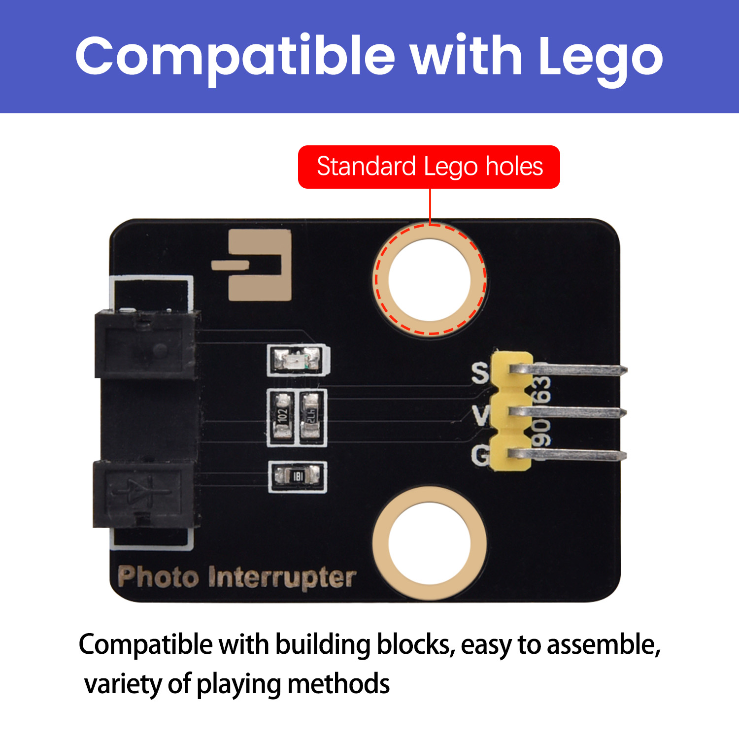 Photo Interrupter Sensor DIY E – Diy Lego Electronics recenzja i cena