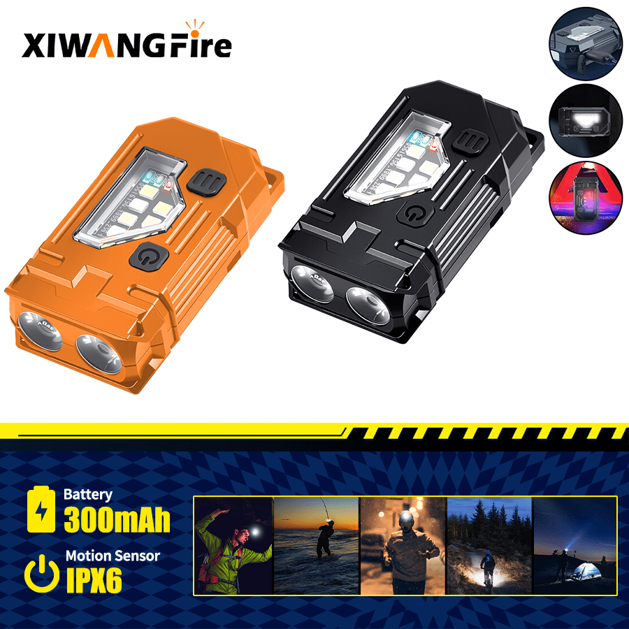 Mini Keychain EDC Flashlight - – Diy Lamp Electronics recenzja i cena